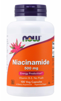 나우푸드 나이아신아마이드 500mg 캡슐 글루텐 프리&#44; 100개입&#44; 1개