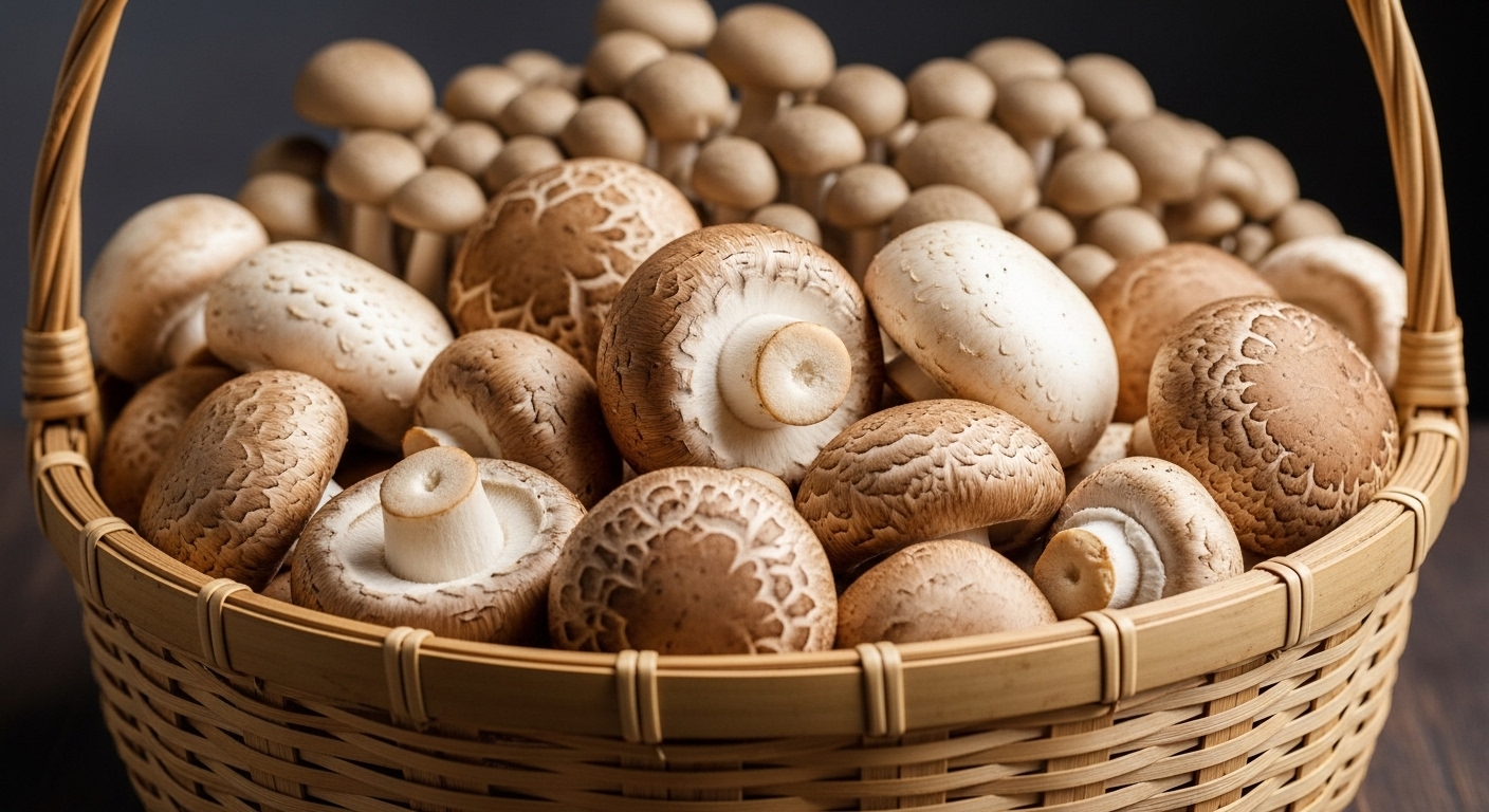 버섯 (양송이, 표고 등) (면역 및 해독 성분)