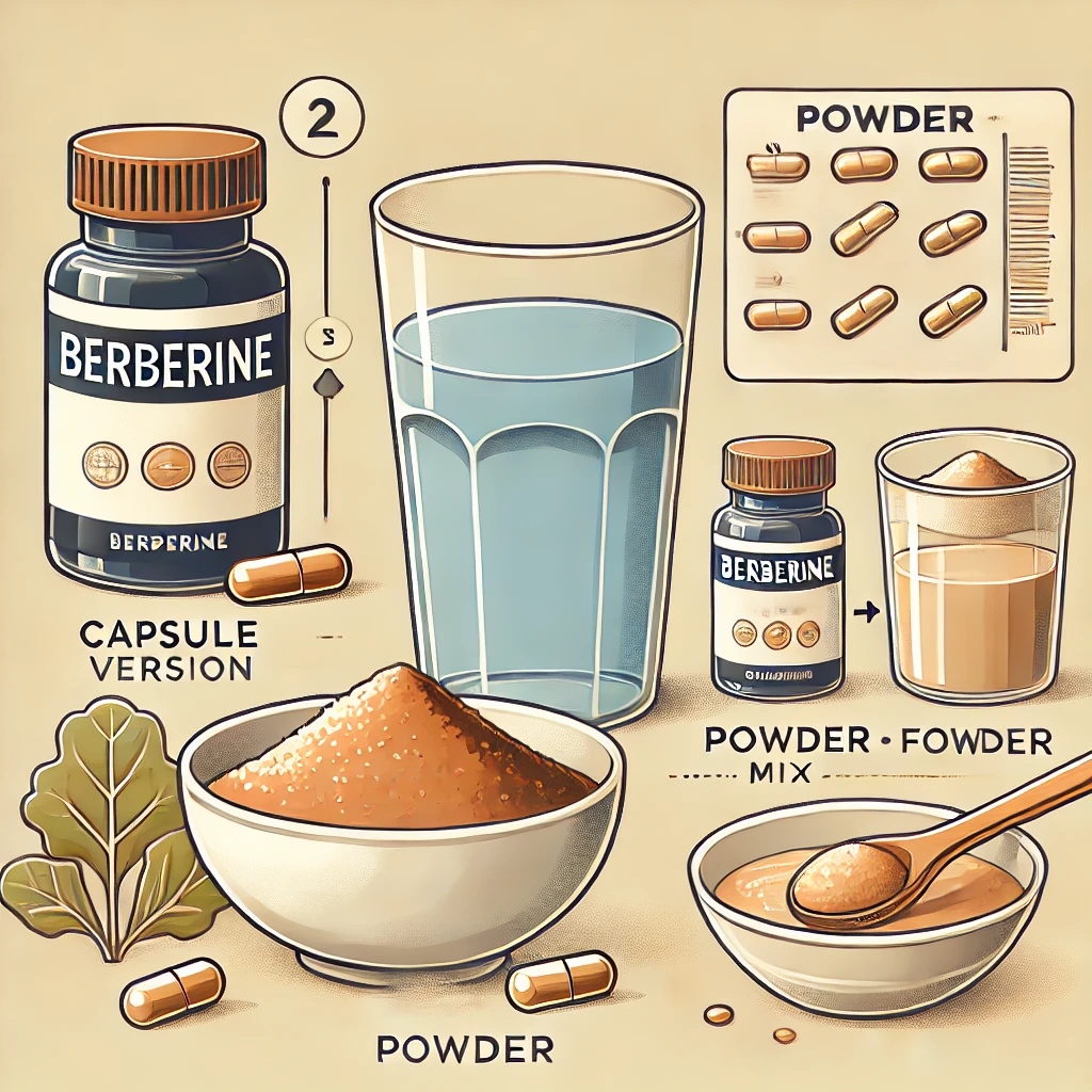 베르베린 섭취 방법