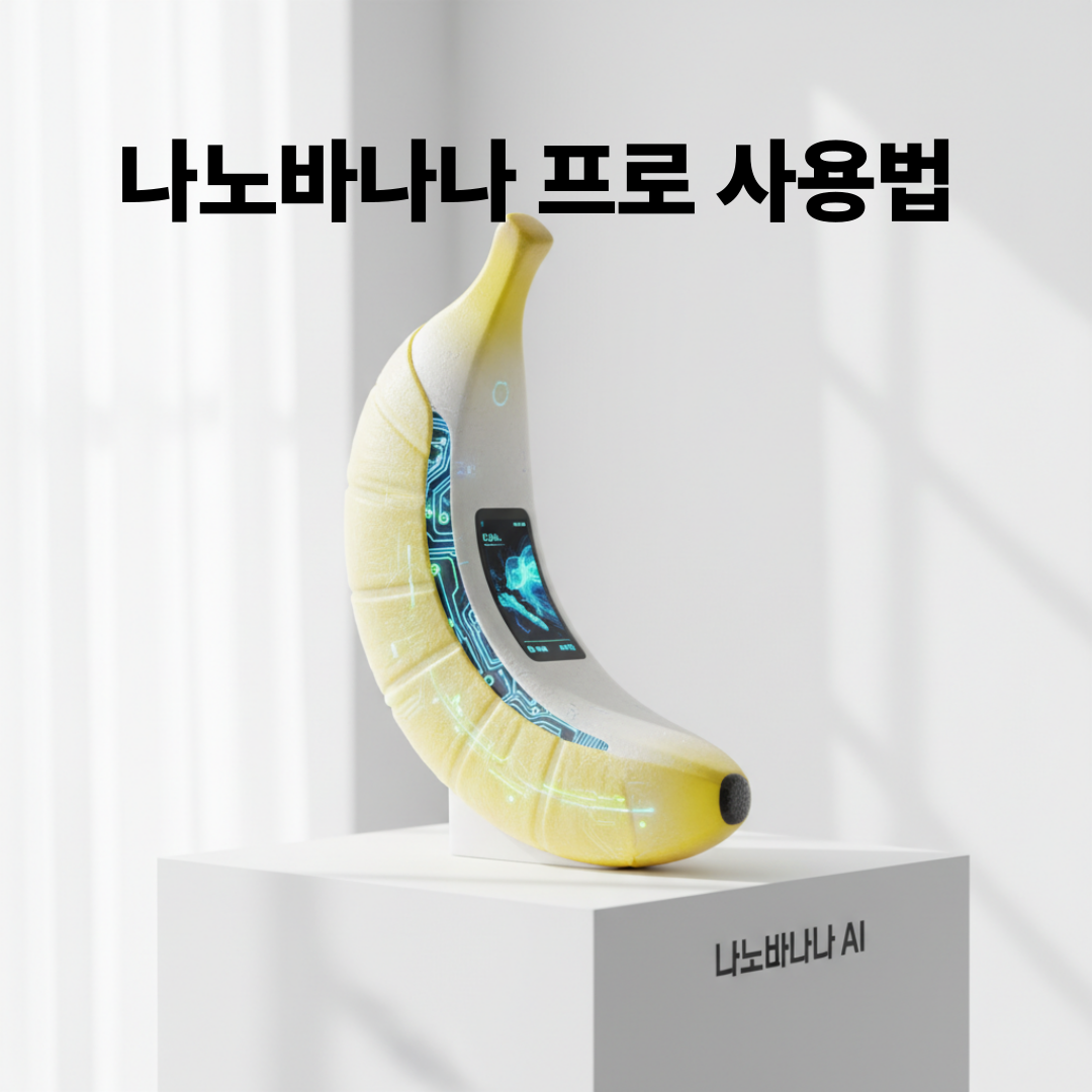 나노바나나 사용법