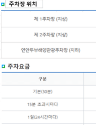 인천항연안여객터미널_백령도_배편_예약