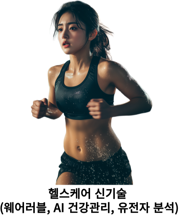 헬스케어 신기술 (웨어러블, AI 건강관리, 유전자 분석)