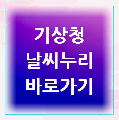 기상청-날씨누리-바로가기
