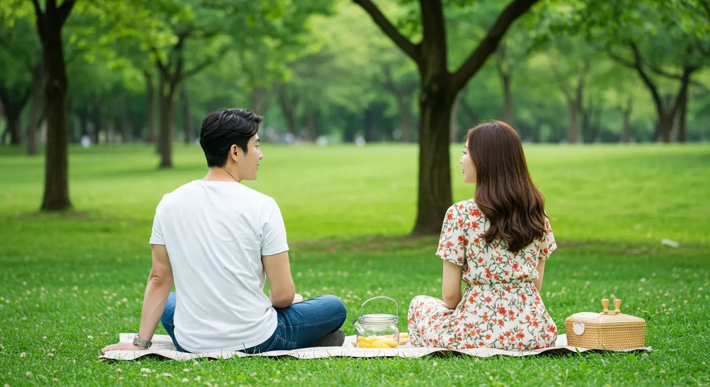 Peaceful life of healthy Korean male and female couples2