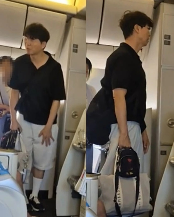 박수홍 기내서 사과 연발
