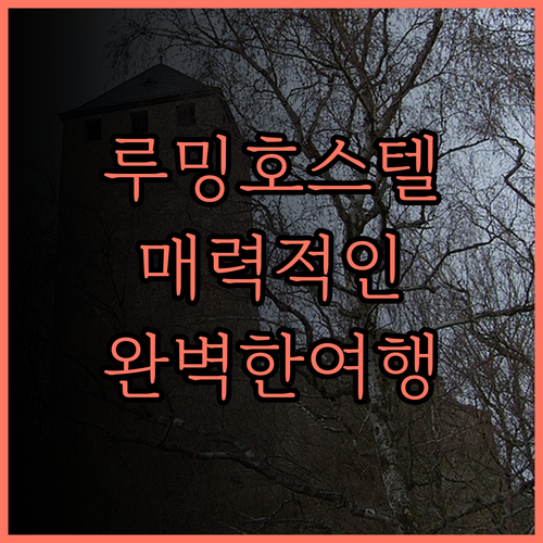 루밍 호스텔의 매력적인 디자인과 친절