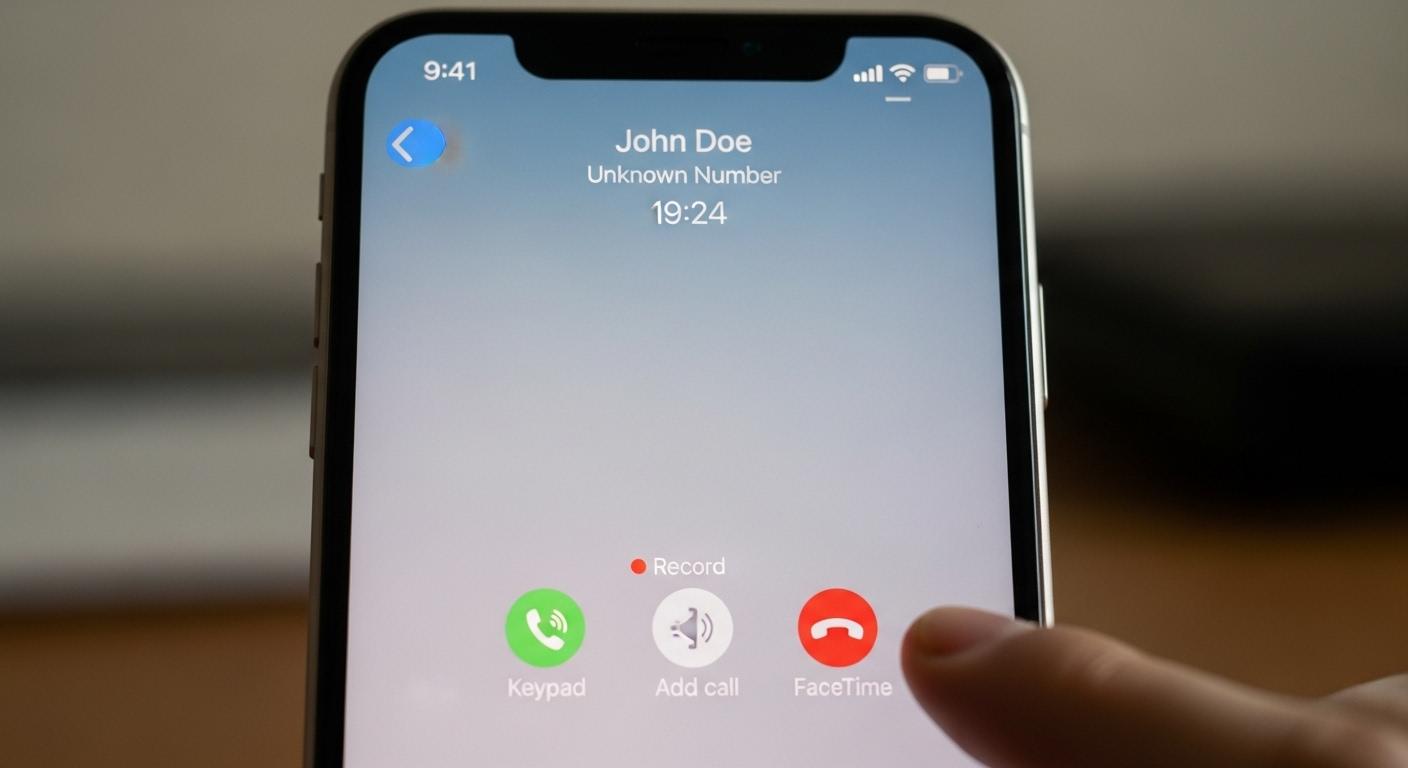 아이폰 통화 녹음 불가 이유