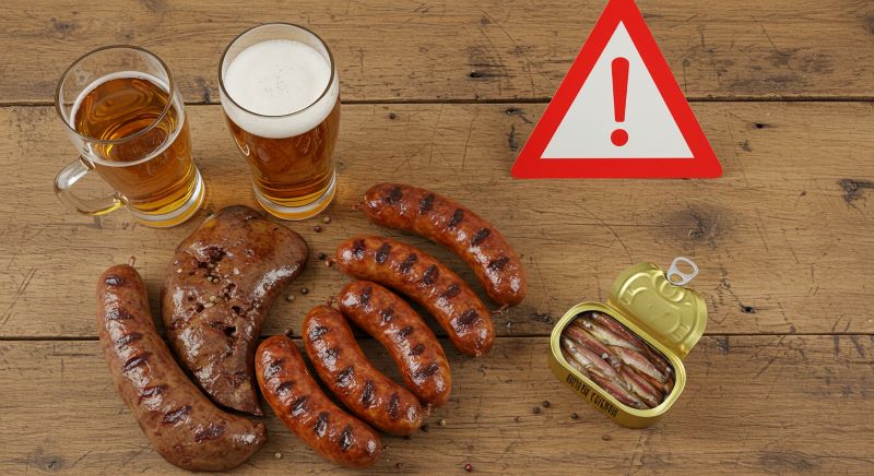 통풍에 해로운 음식