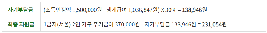 주거급여-지원금-계산법-예시표