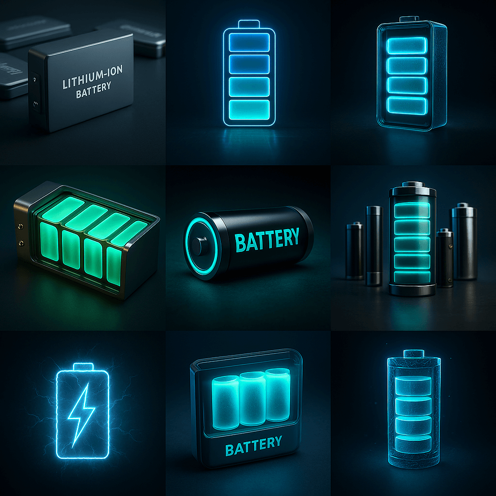 전고체 배터리 이미지