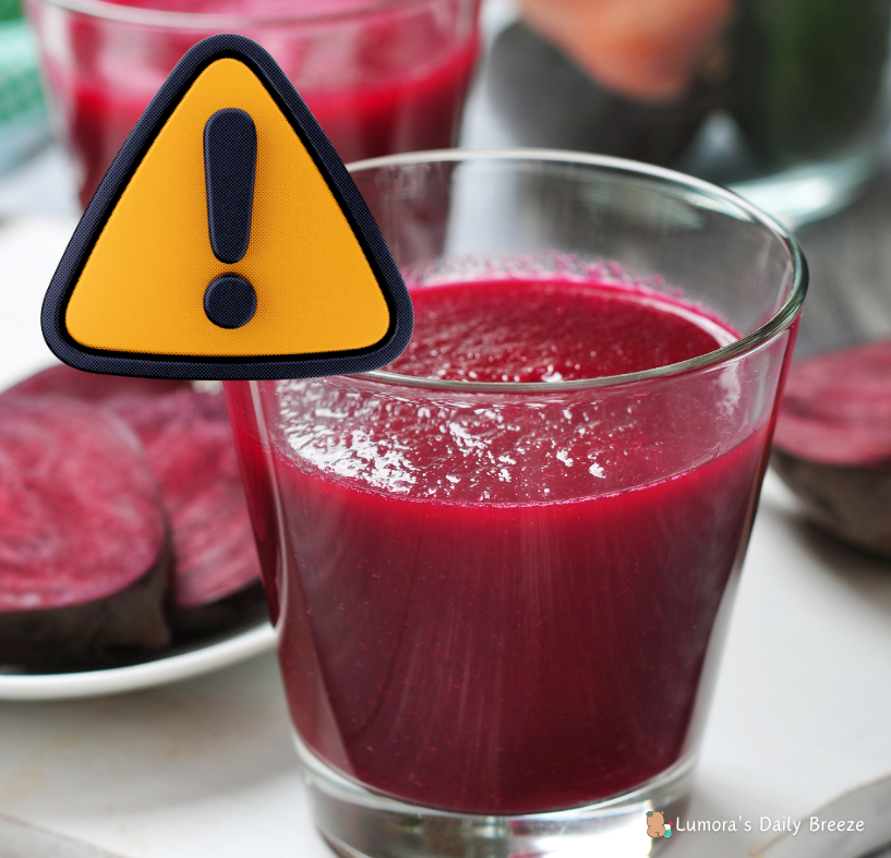 ABC주스 섭취 시 주의할점