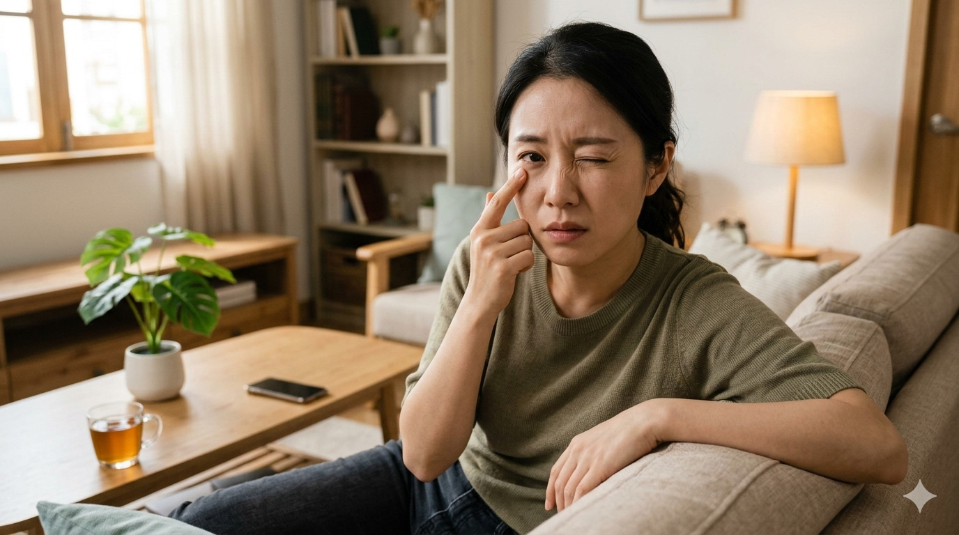 눈 떨림 계속되면 위험 신호일까?