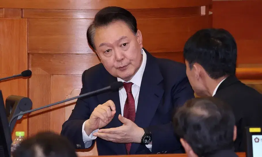 윤석열 전 대통령&amp;#44; 피고인 모습 촬영 허용