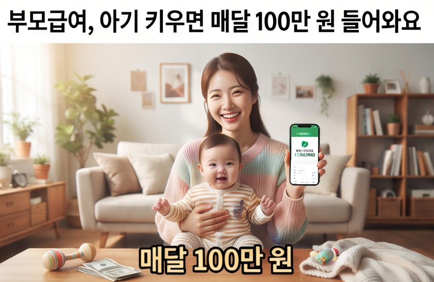 2026 부모급여 총정리 - 0세 월 100만원 &middot; 1세 월 50만원 받는 법