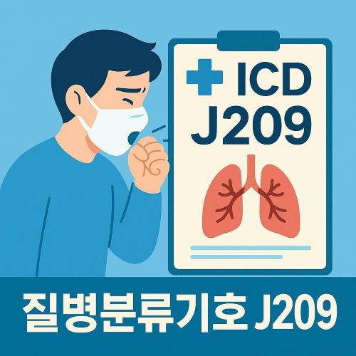 질병분류번호 J209 섬네일