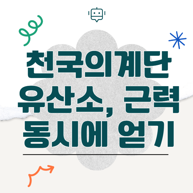 천국의계단 유산소근력운동 동시에얻기