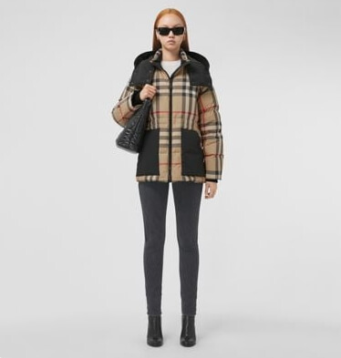 버버리-체크무늬