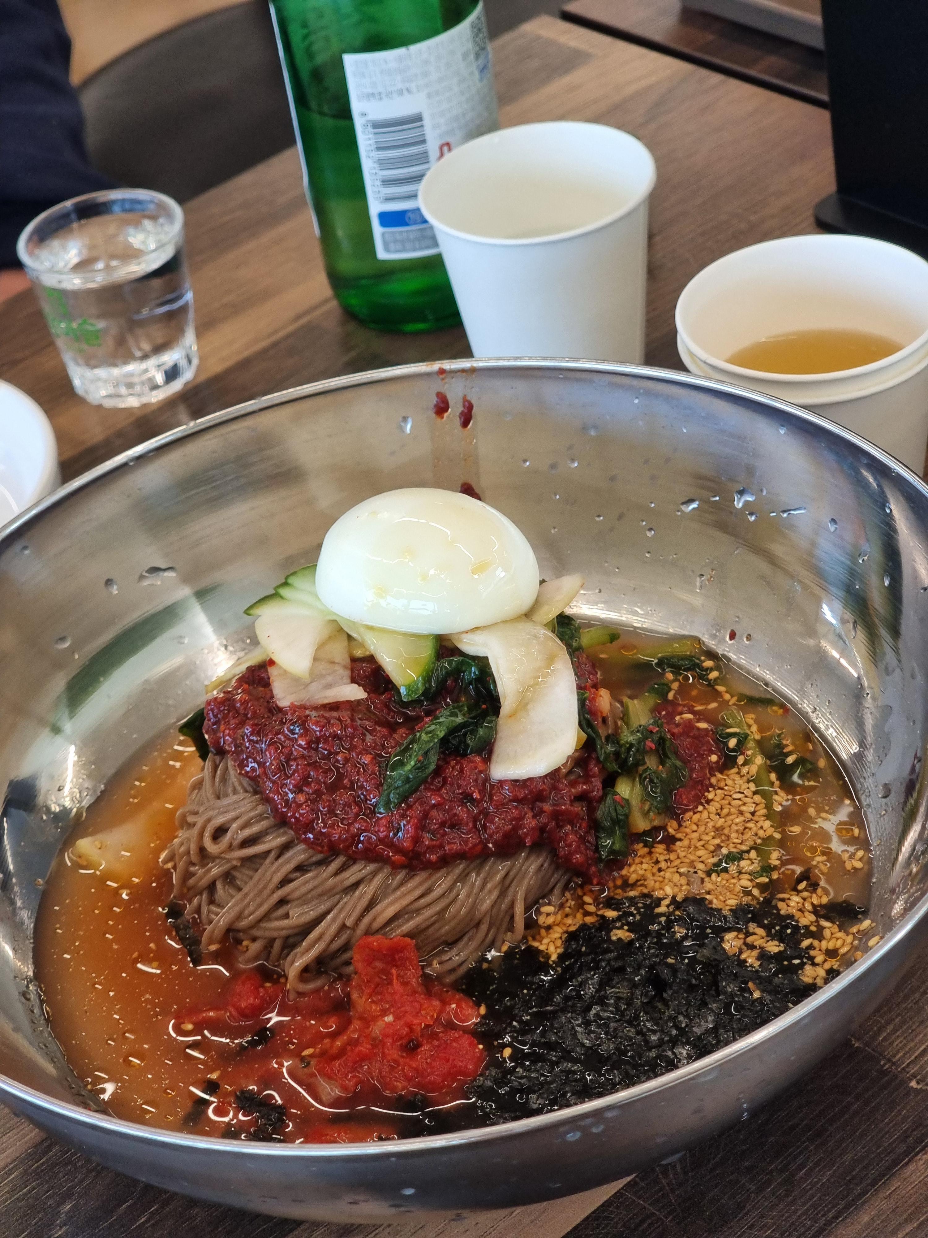 비빔 막국수