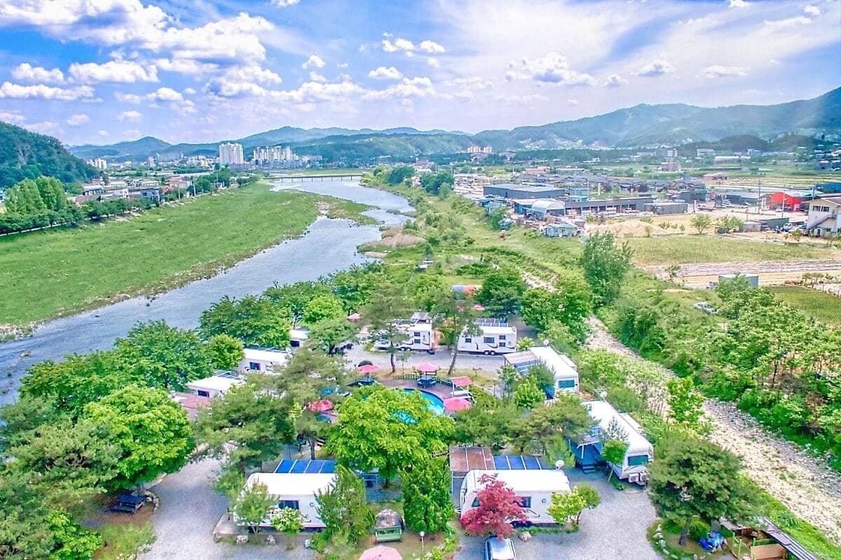 가평 동화카라반 캠핑장