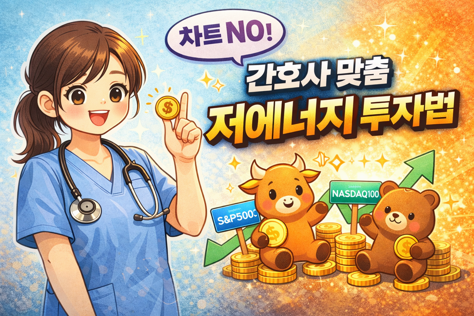 📊 [너스앤 머니 04] 차트 볼 시간도 없는데? 간호사 맞춤형 &lsquo;저에너지 투자법&rsquo; (ETF 추천)