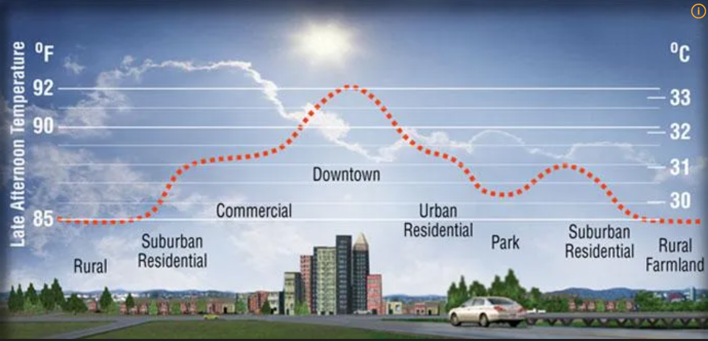도시 열섬 현상과 날씨|여름철 도시 온도 낮추는 실내외 대처법