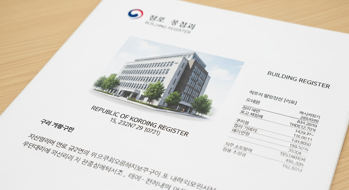 건축물대장 발급