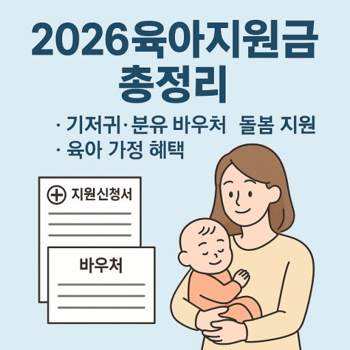 출산하고 나서야 알게 된 정부 지원금
