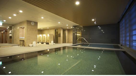 호텔 사우나 모습