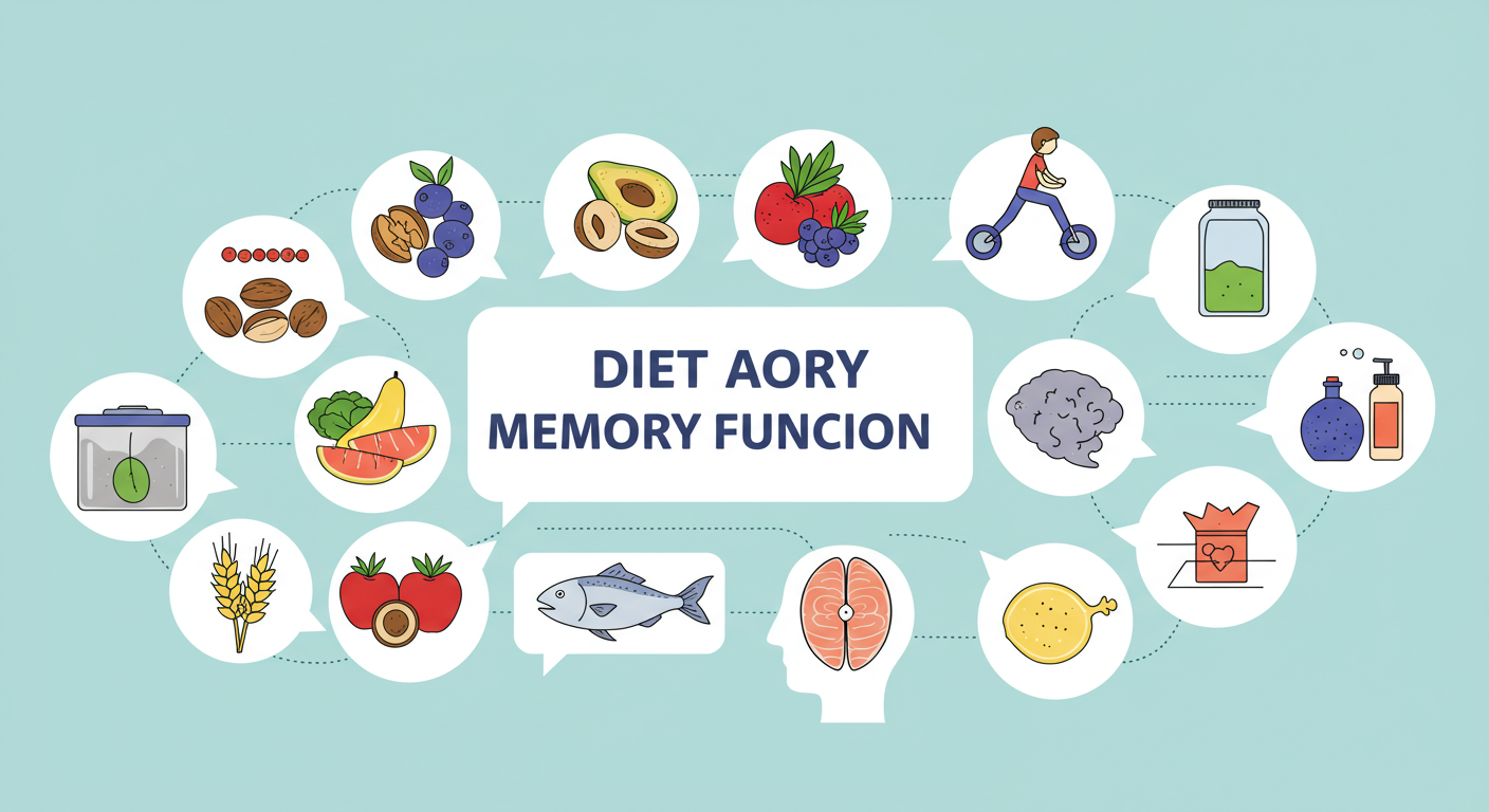기억력을 높이는 식단 &amp; 생활 습관
