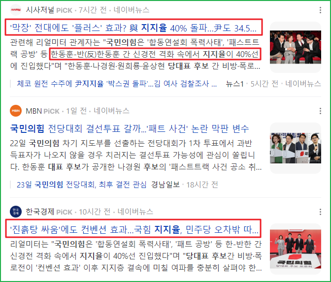 국민의힘 전당대회 일정 당대표 투표방법 선거일 후보공약 갤러리