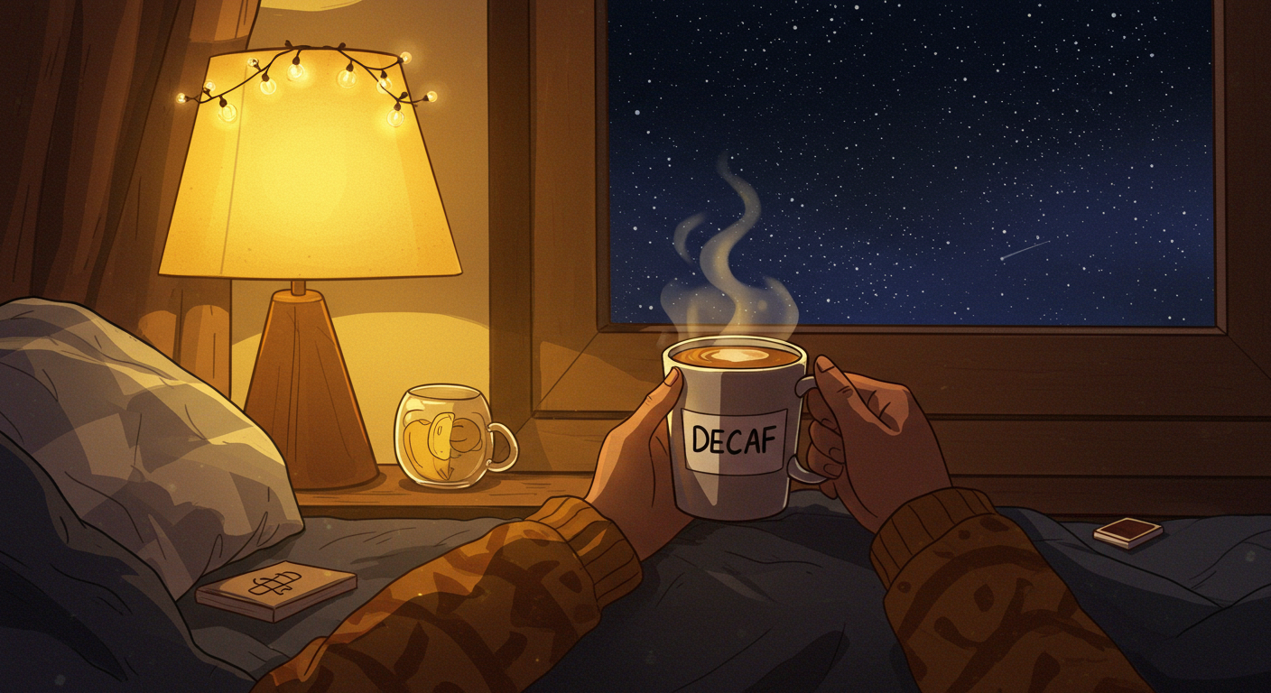 디카페인 커피, 수면에는 정말 영향이 없을까? 알고 보면 놀라운 진실
