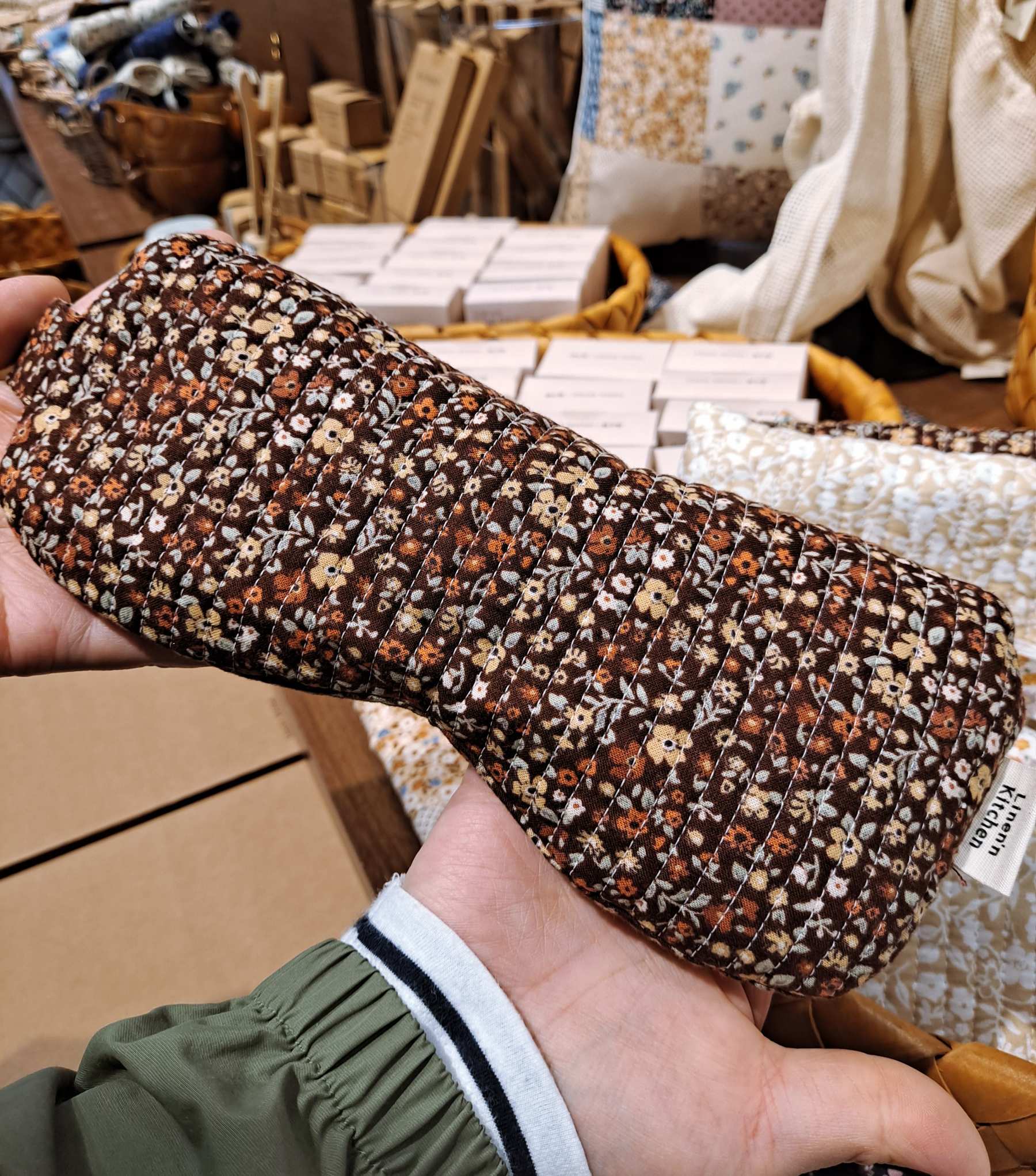 허브누빔 눈찜질팩 갈색