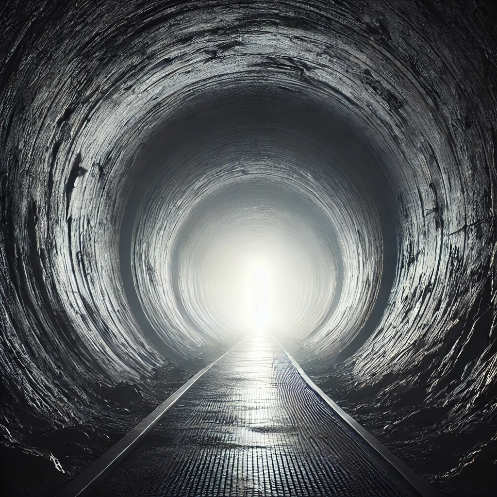 터널에서 밝은 곳으로 나가는 꿈 등