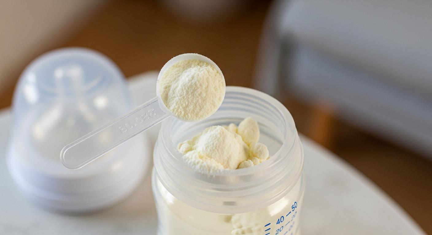 아기 변비 분유 농도