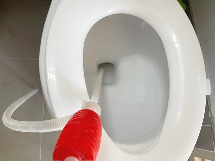 변기-물빼는모습