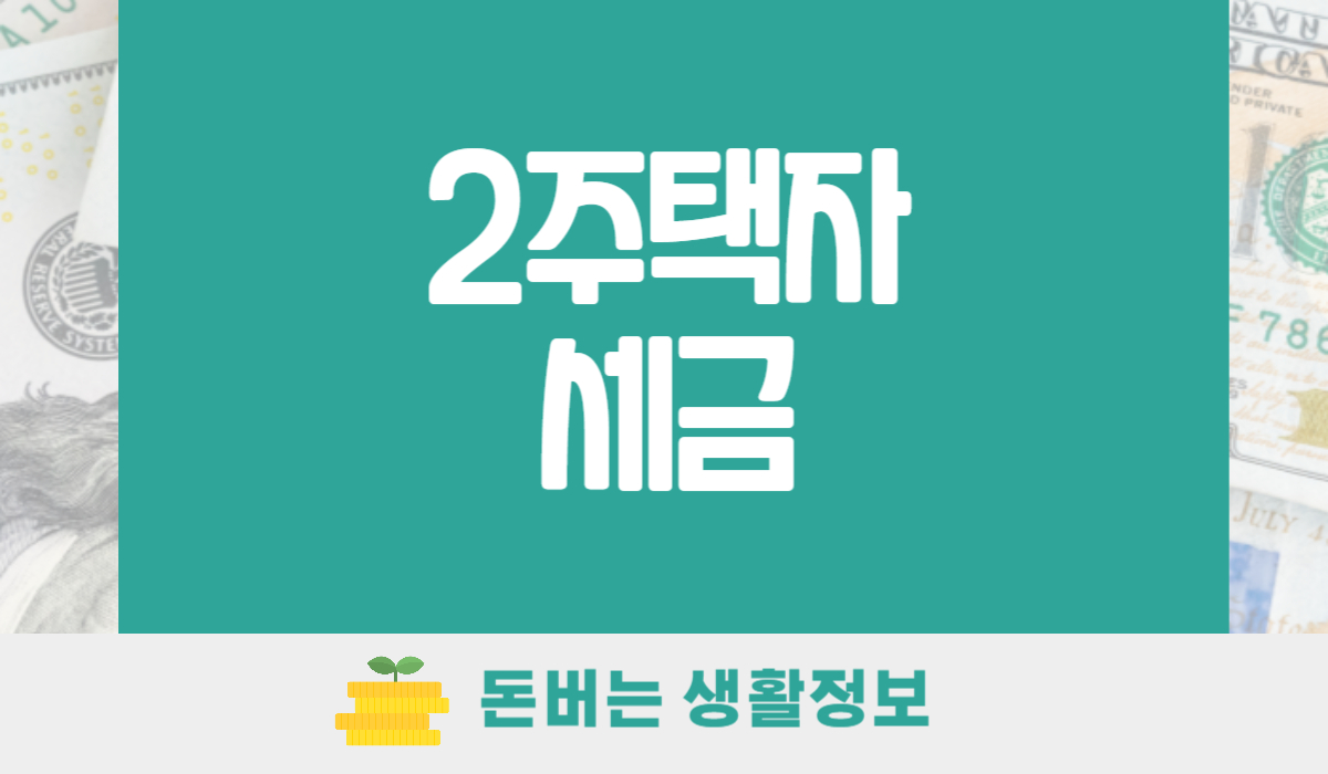 2주택자 세금