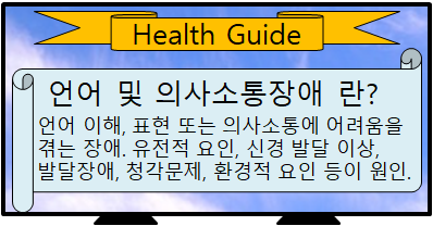 언어 및 의사소통장애