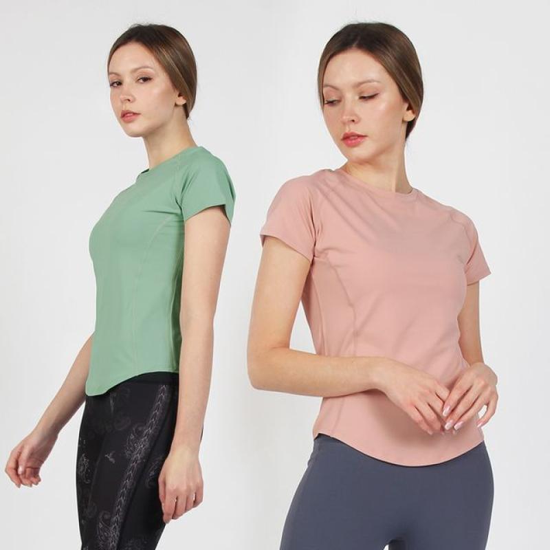 아인상사 조이 할리 반팔 요가복 필라테스 상의 요가티셔츠 운동복