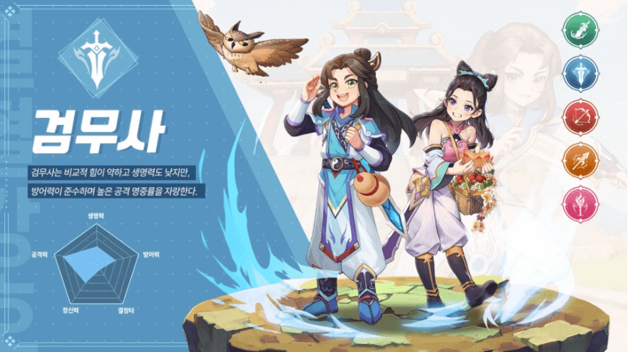 열혈강호 귀환 직업추천