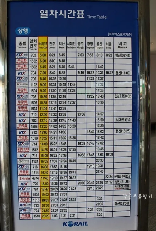 기차시간표 조회 예매 서울역 평택역 청량리역 확인하기_5