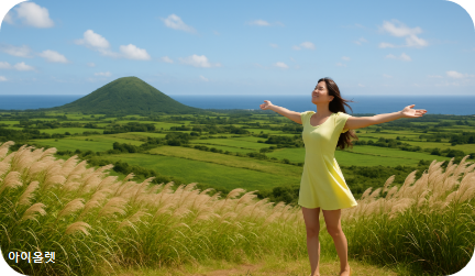 제주 오름과 들판에 울려 퍼지는 희망의 노래