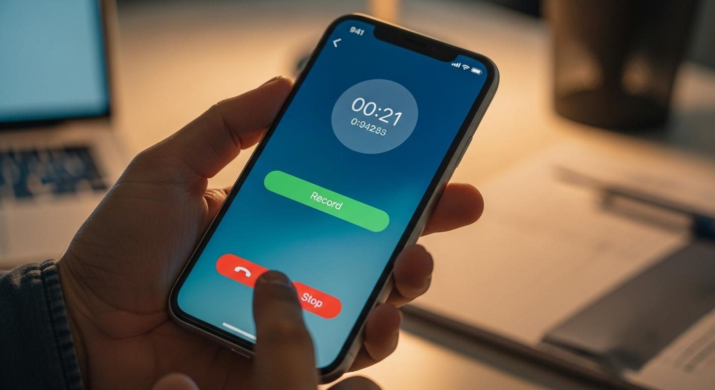 아이폰 통화녹음 상대방