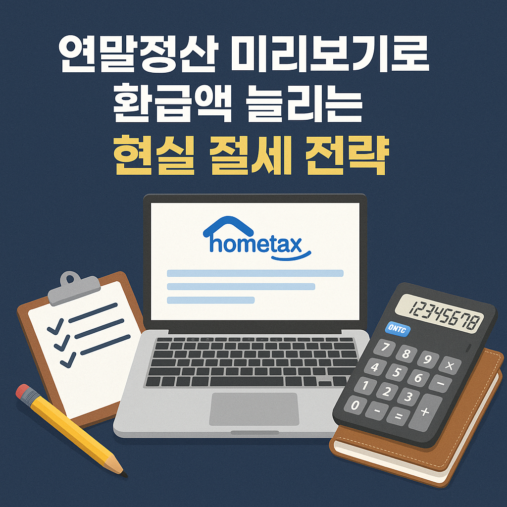 연말정산 미리보기로 환급액 늘리는 현실 절세 전략