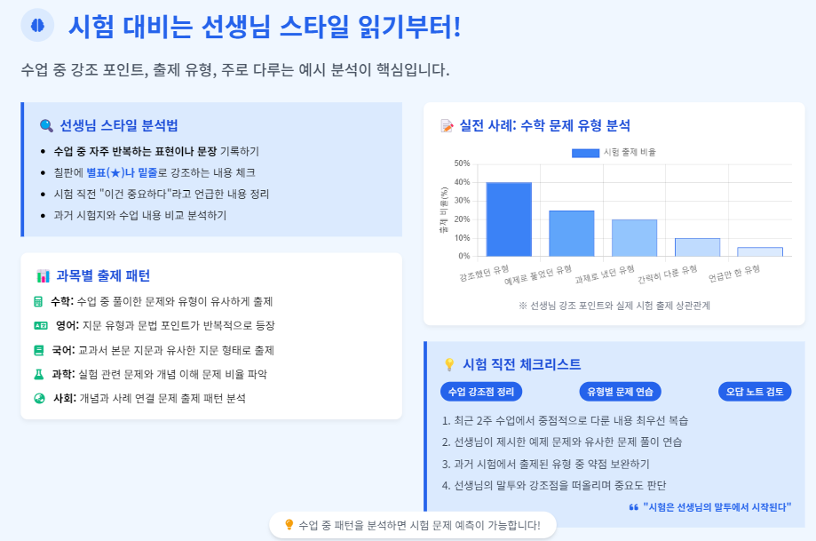 고등학교 내신 평가 기준, 선생님이 귀띔해준 꿀팁!