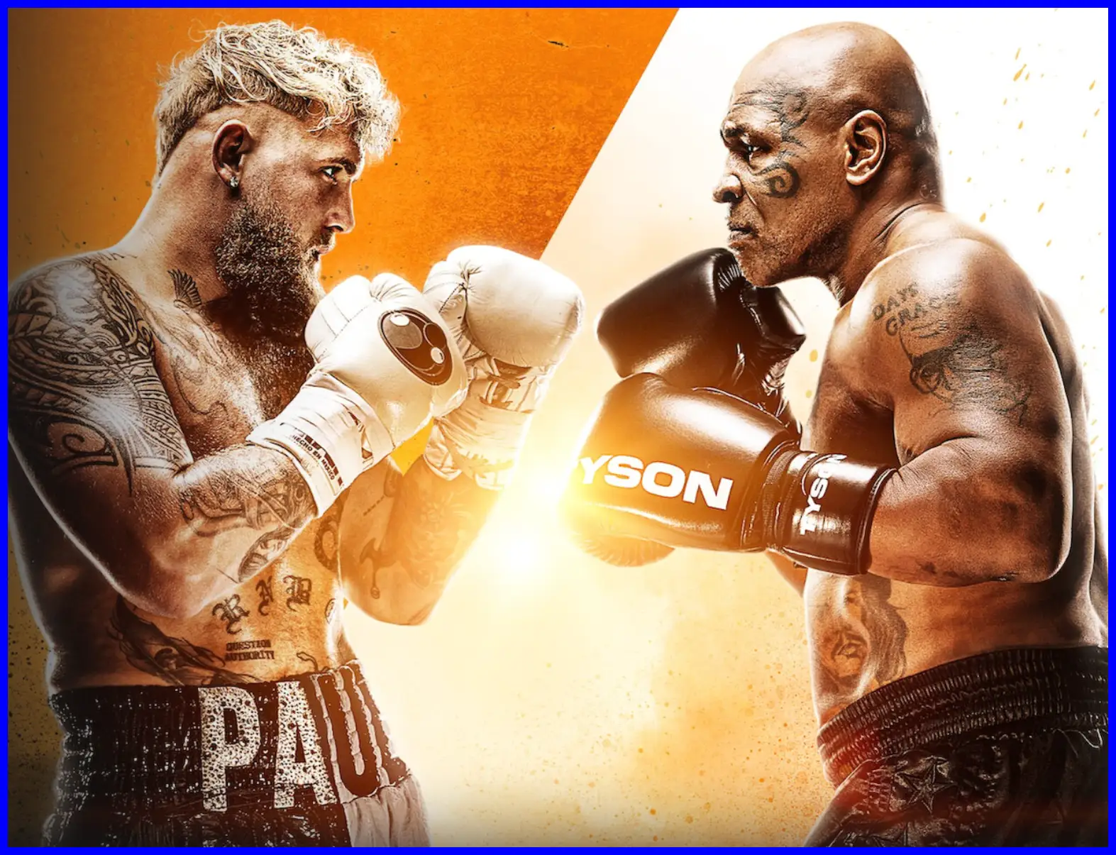 타이슨 제이크 폴경기 결과 하이라이트 동영상