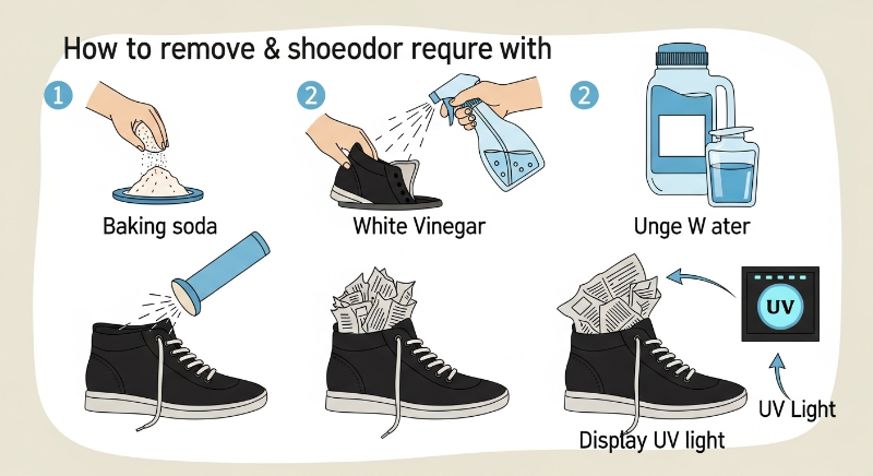신발 냄새 제거, 어떤 준비물이 필요할까3