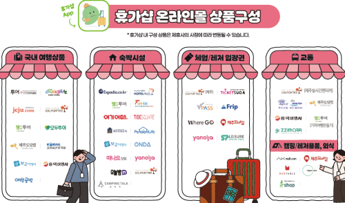 휴가샵 참여 업체