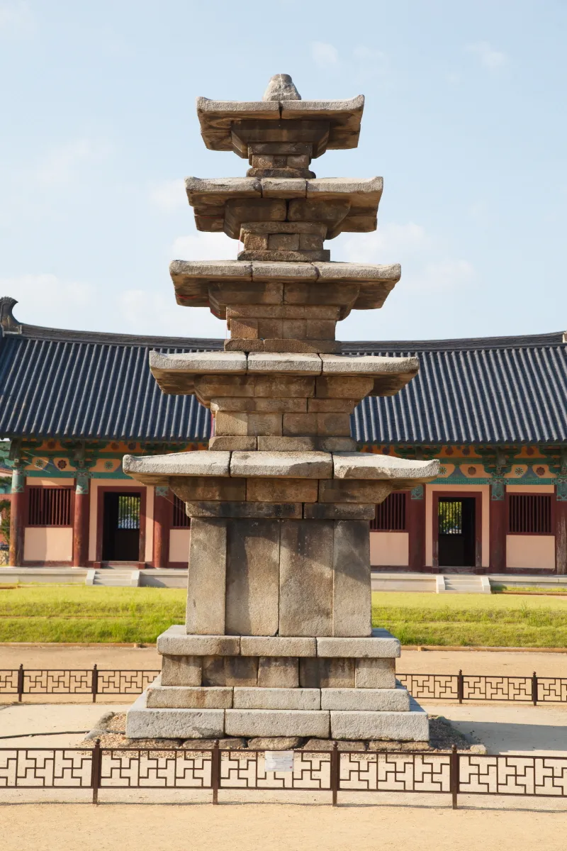 부여 정림사지 5층 석탑 백제