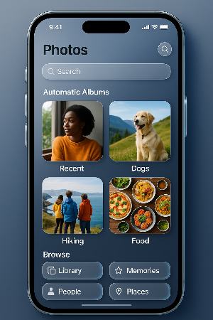 AI 기능으로 더욱 스마트해진 iOS 26의 사진 앱