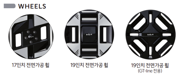 EV3 휠 종류